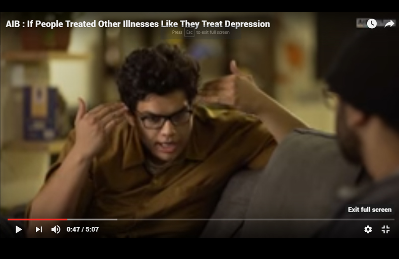 Watch Aib Viral Video On Stigma Around Depression How Not To