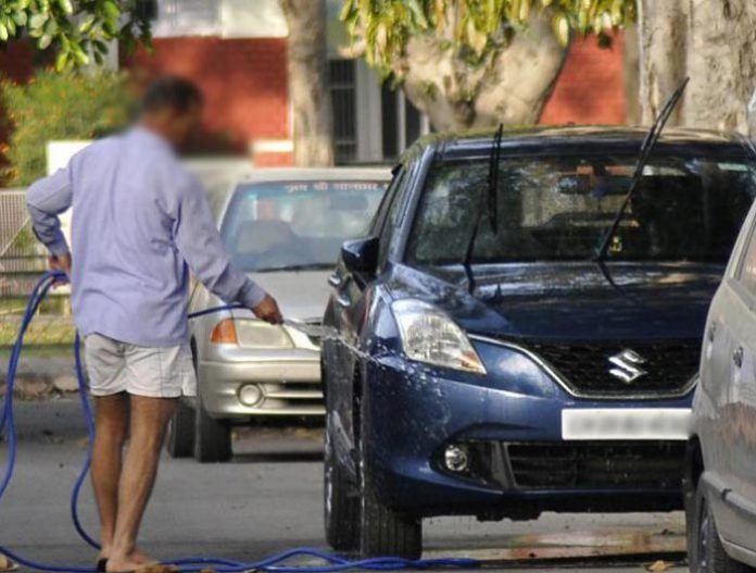 washing-cars-banned-mohali