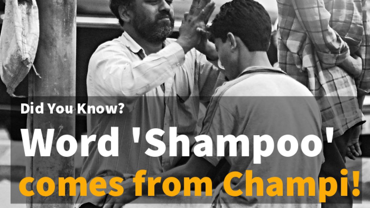 replika Bølle mulighed Did You Know That Shampoo Originated In India - ChandigarhX