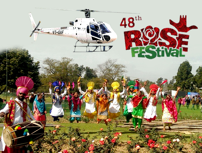 48th Chandigarh Rose Festival Flowers, Competitions & A Chopper Ride
