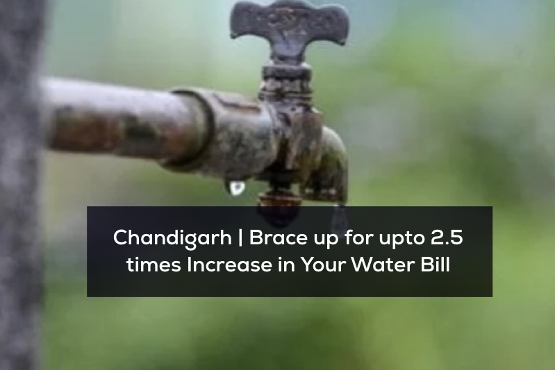 water bill chandigarh
