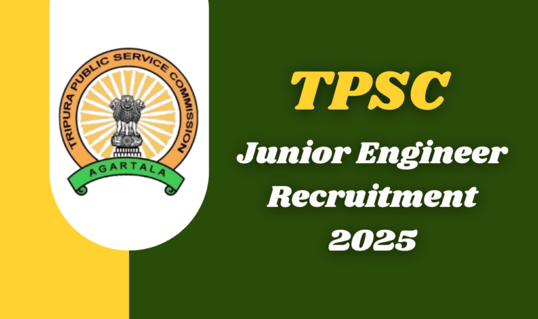 TSPC Junior Engineer Recruitment 2025