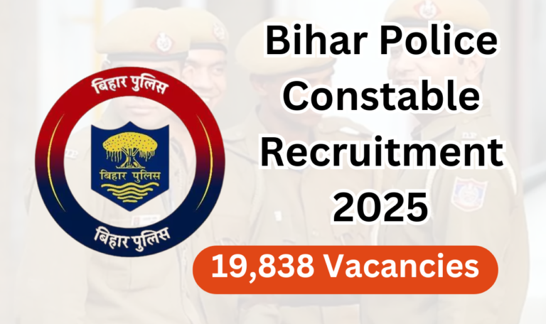 Bihar Police Constable Recruitment 2025