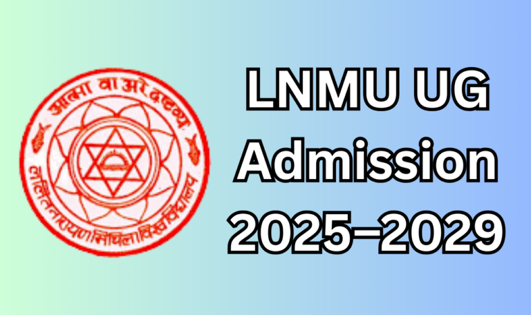 LNMU UG Admission 2025–2029