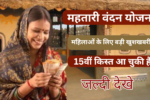 Mahtari Vandan Yojana 15th installment
